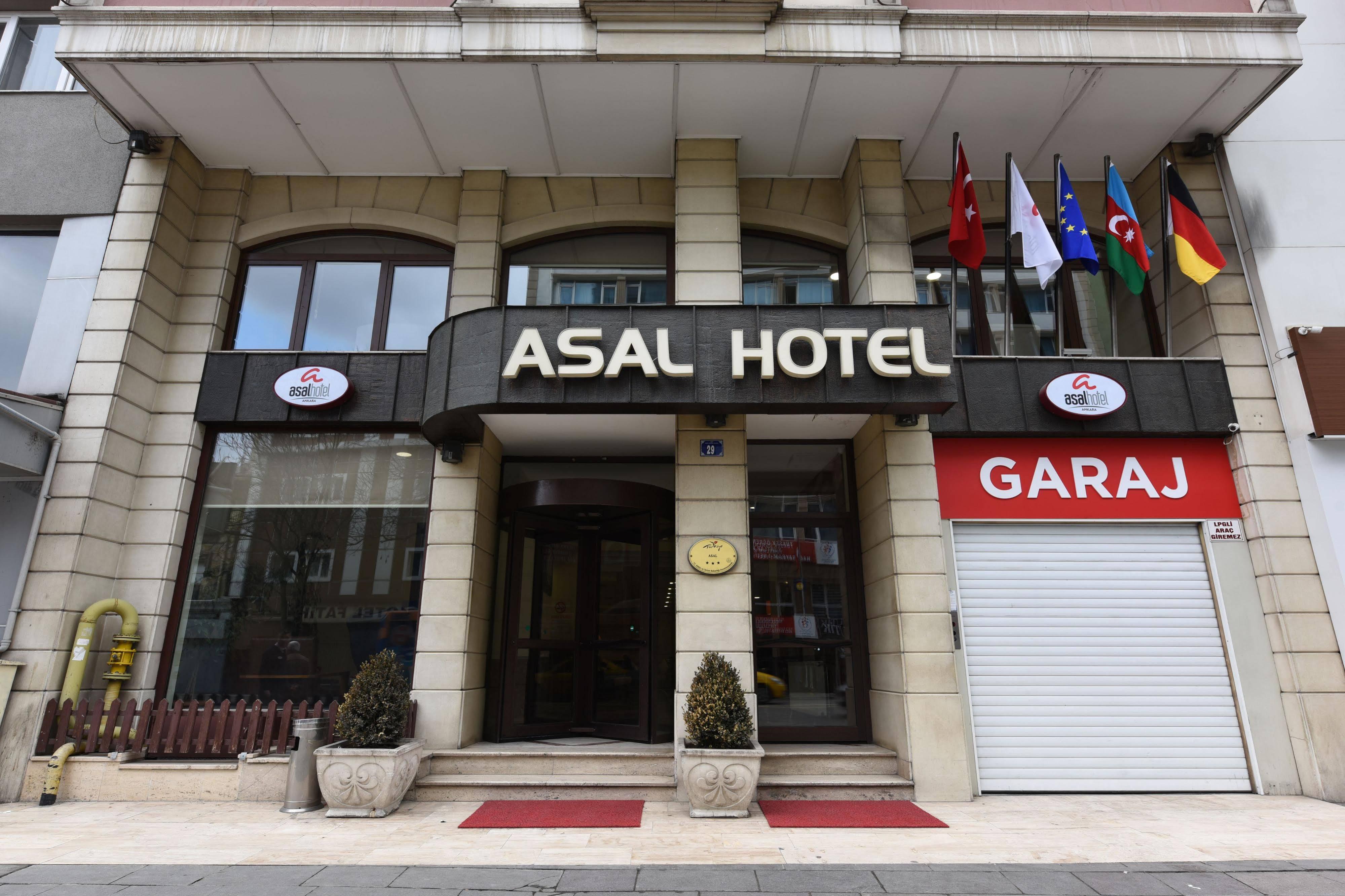 Asal Hotel Ankara Eksteriør bilde
